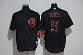 Chicago Cubs #9 Javier Baez Black Fashion Cool Base Stitched Jersey,baseball caps,new era cap wholesale,wholesale hats